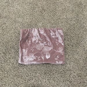 Urban Outfitters velvet tube top